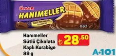 ÜLKER HANIMELLER SÜTLÜ ÇİKOLATA KAPLI KURABİYE 89 G fiyat ve kampanya bilgisi